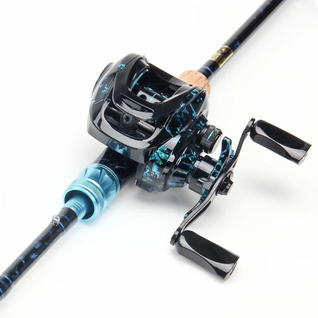 Moulinet Baitcasting en Fibre de Carbone et Aluminium — photo 2