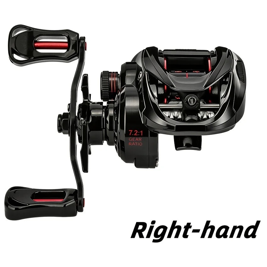 Moulinet Baitcasting Léger 7.2:1 avec Freinage Précis — photo 9