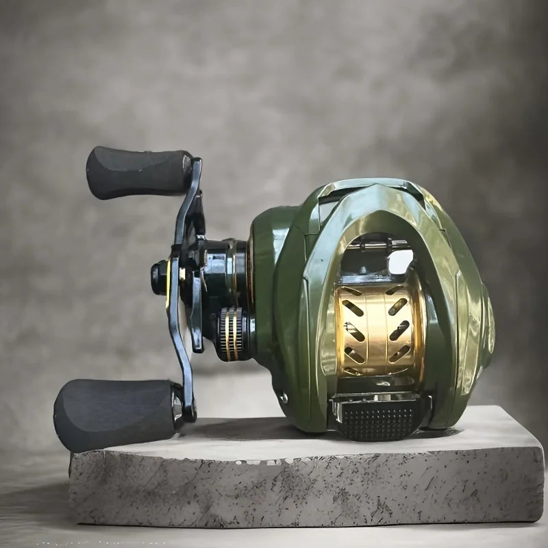 Moulinet Baitcasting Robuste À Bobine Plate Et Profonde — photo 14