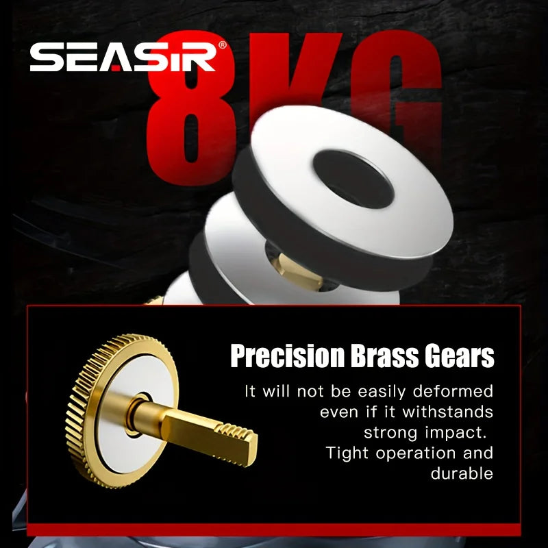 Moulinet Baitcasting SeaSir M800 à Haute Vitesse — photo 3