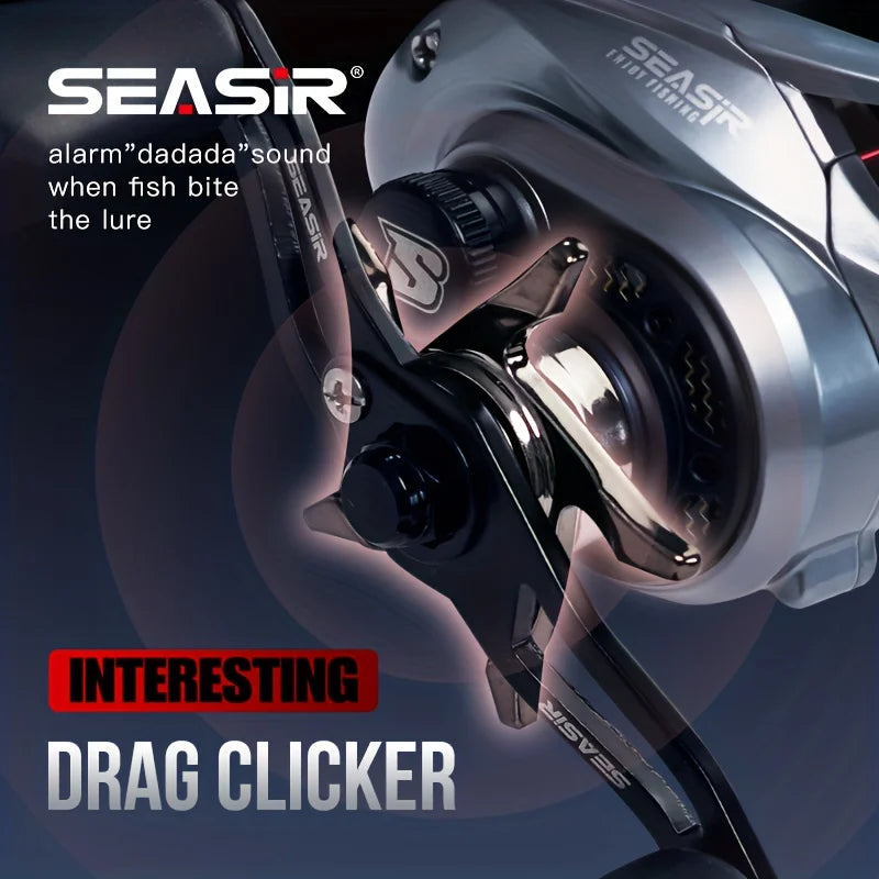 Moulinet Baitcasting SeaSir M800 à Haute Vitesse — photo 7