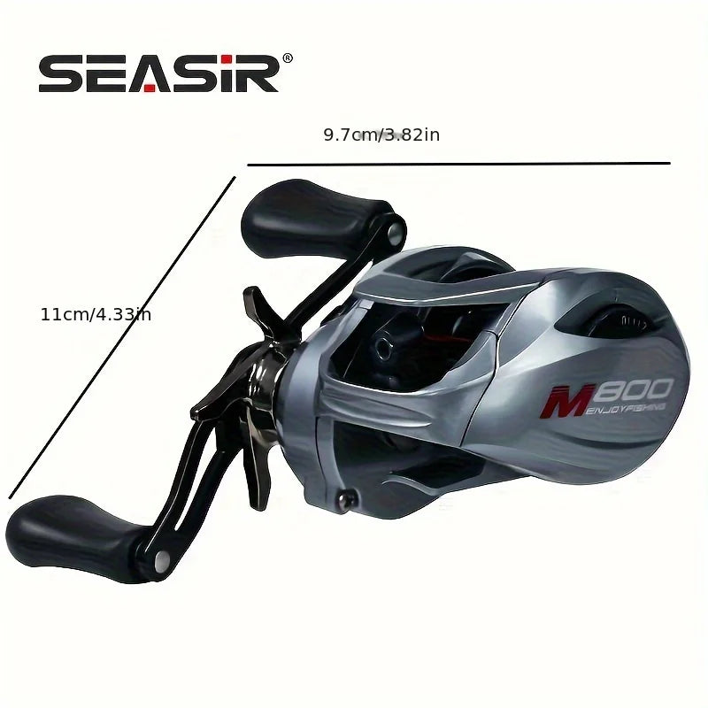 Moulinet Baitcasting SeaSir M800 à Haute Vitesse — illustration 2 Image