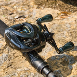 Moulinet De Pêche Lisse À Haut Rapport 7,2:1