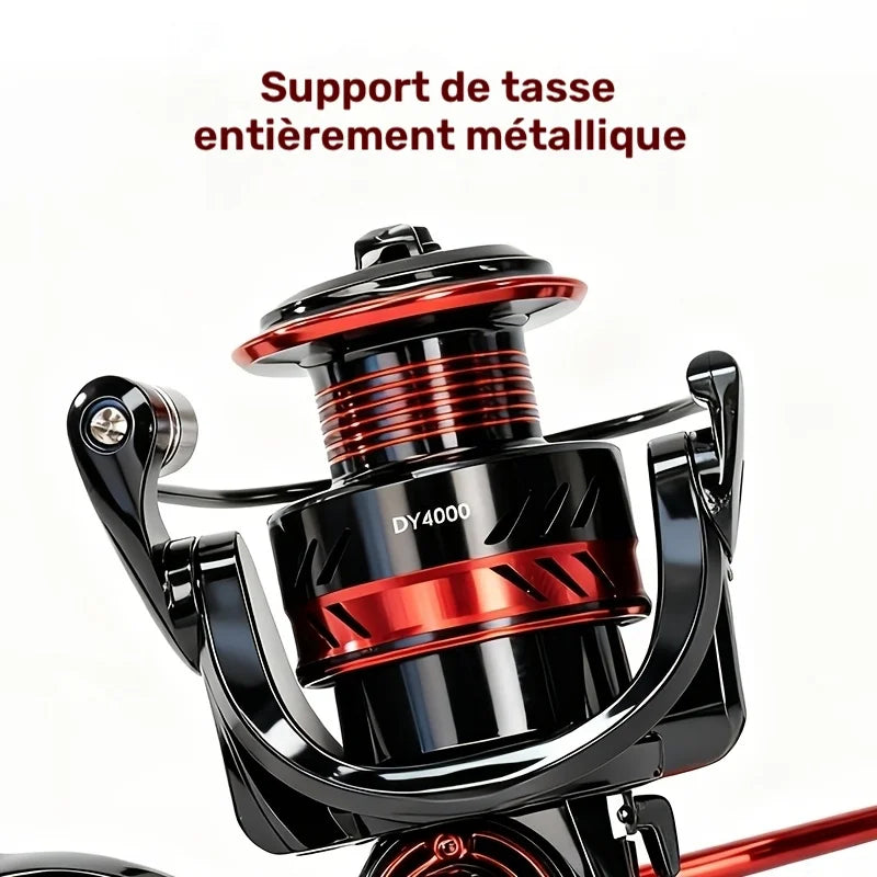 Moulinet Rotatif Durable 13+1BB Pour Pêche — photo 6
