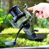 Moulinet Rotatif Grande Capacité Pour Carpe — Moulinet Taille 12000