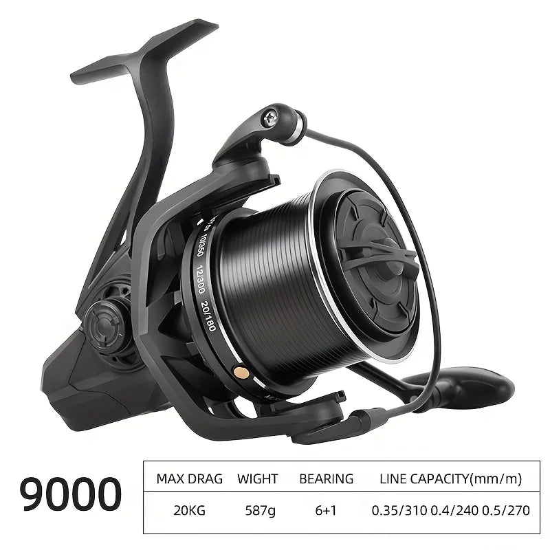 Moulinet Spinning Longue Portée pour Surfcasting — Modèle 9000, photo 9