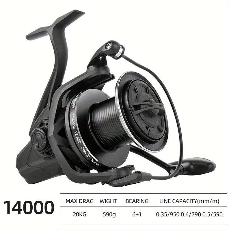 Moulinet Spinning Longue Portée pour Surfcasting — Modèle 14000, photo 11
