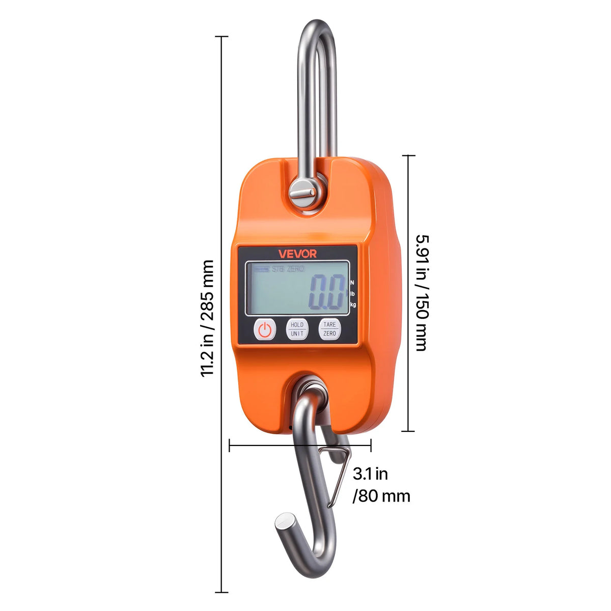 Pèse-Treuil Numérique Suspendu en Aluminium Moulé — photo 4