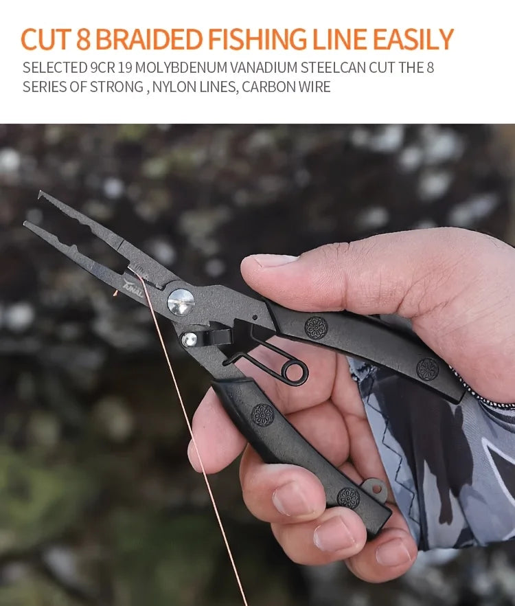 Pince de Pêche en Acier Inoxydable avec Revêtement Teflon — photo 7