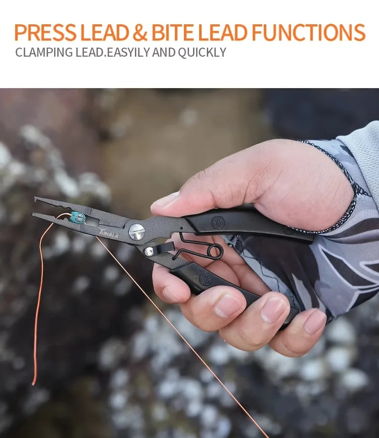 Pince de Pêche en Acier Inoxydable avec Revêtement Teflon — photo 9