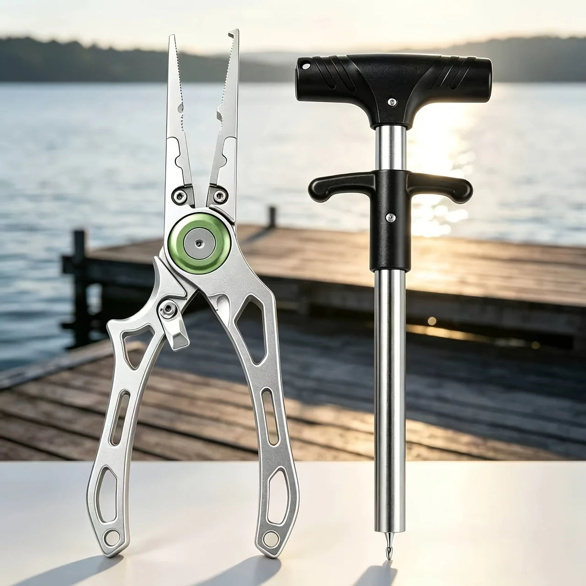 Pince De Pêche En Alliage D'Aluminium