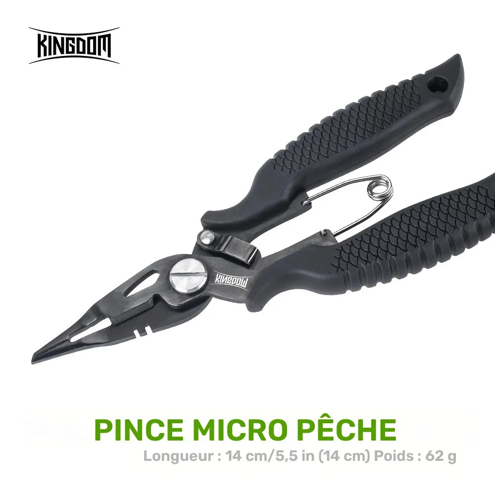 Pince De Pêche Multifonction En Acier Inoxydable — photo 3