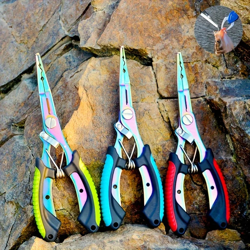 Pinces De Pêche Multifonctions En Acier Inoxydable