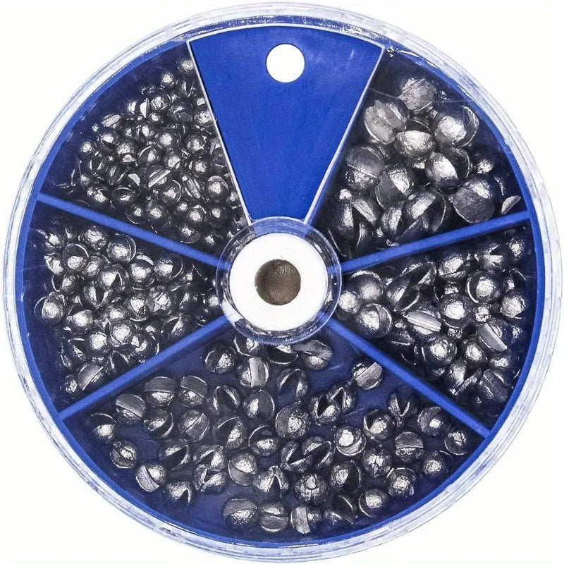 Plombs De Pêche Ronds Amovibles 205 Pièces