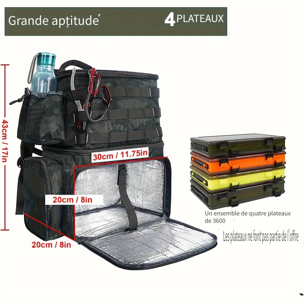 Sac à Dos De Pêche Avec Glacière — photo 2