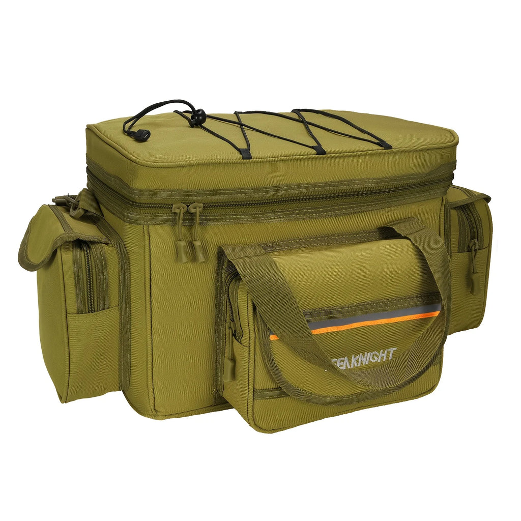 Sac De Pêche Camouflage À Bandoulière En Polyamide — photo 9