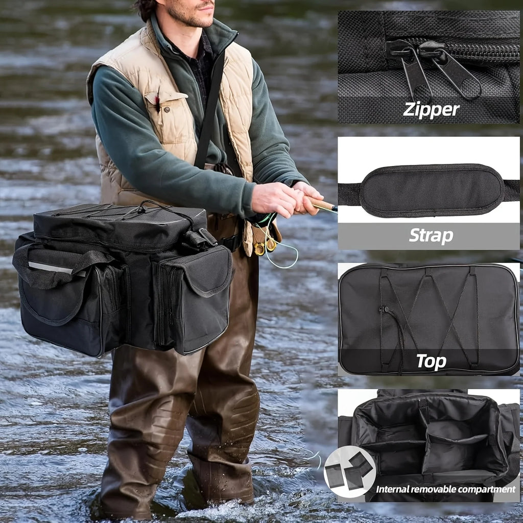 Sac De Pêche Grande Capacité Avec Bandoulière — photo 7