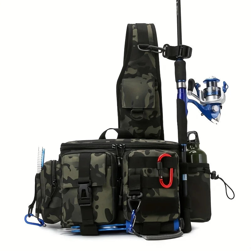 Sac de Pêche Portable en Nylon 600D