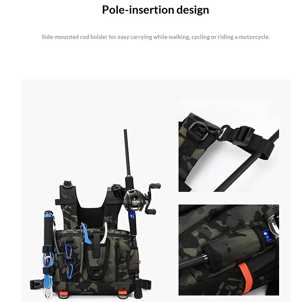 Sac Multifonctionnel de Pêche en Polyamide — photo 8