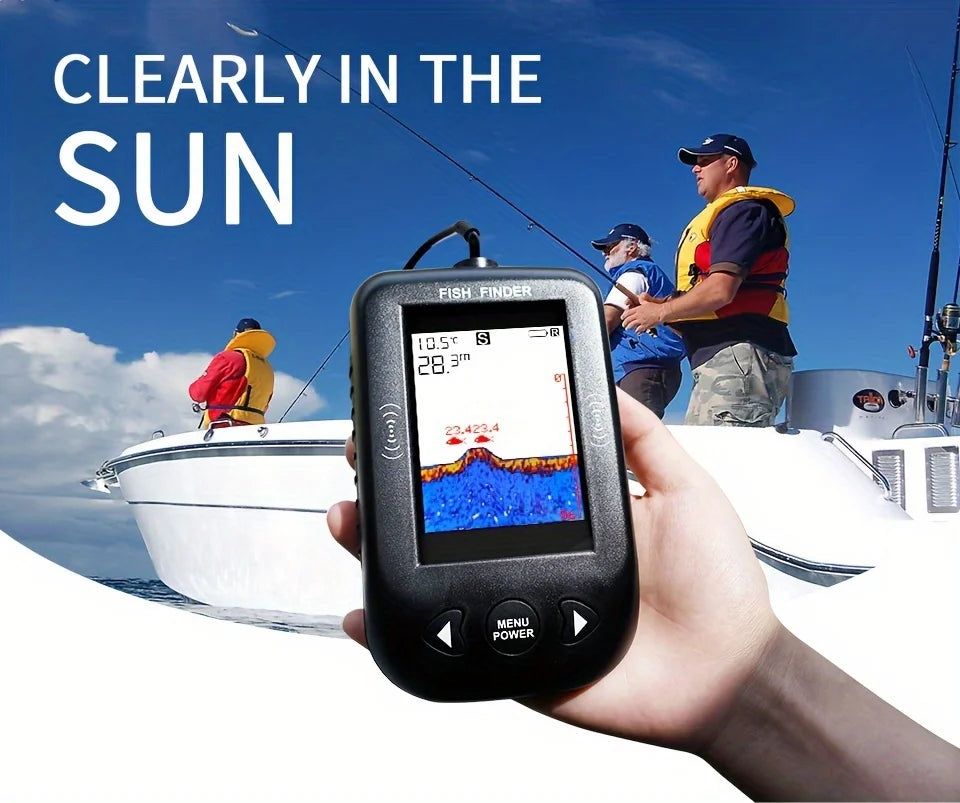 Sonar De Pêche Portable Avec Écran Couleur HD — photo 6