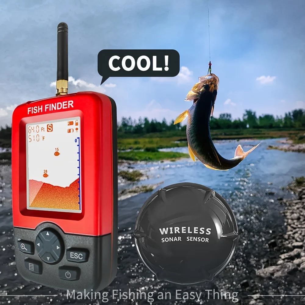 Sonar De Pêche Portable Sans Fil Rechargeable