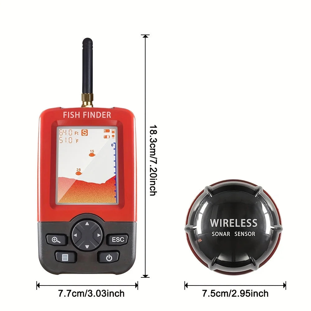 Sonar De Pêche Portable Sans Fil Rechargeable — photo 2