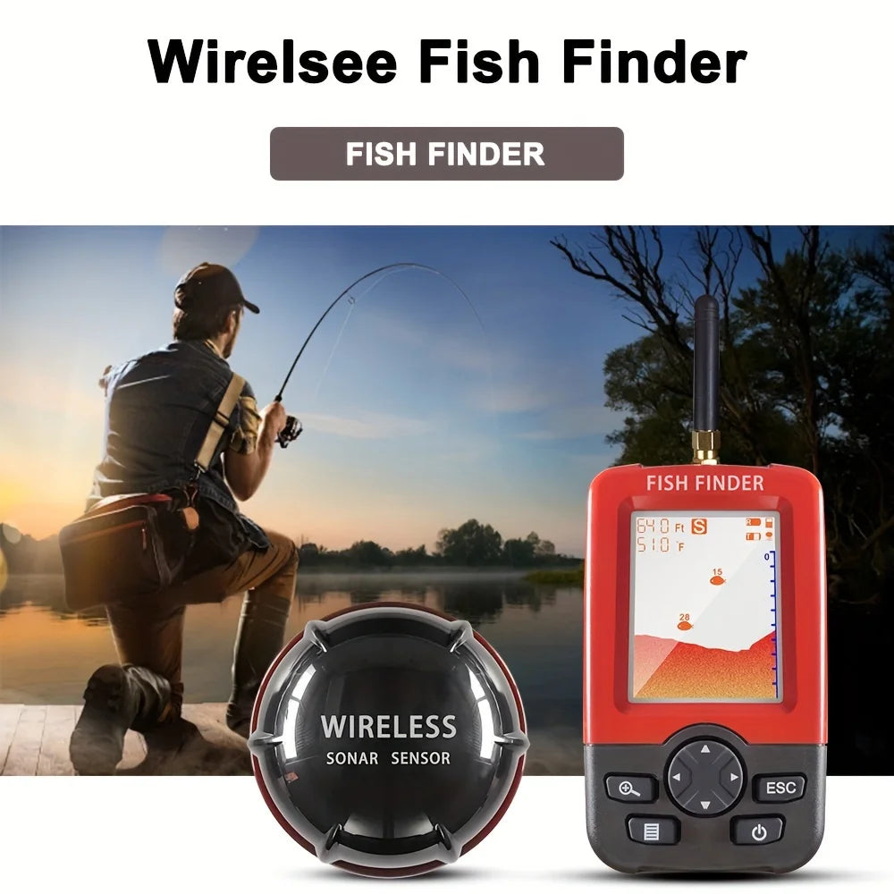 Sonar De Pêche Portable Sans Fil Rechargeable — photo 6