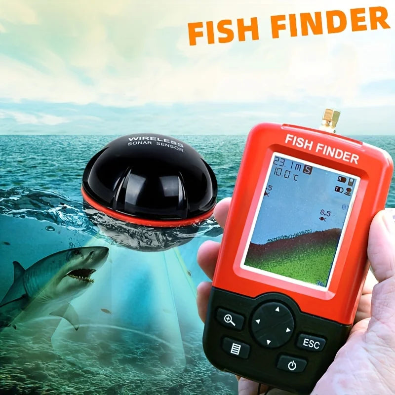 Sonar De Pêche USB Détecteur De Poisson Rouge