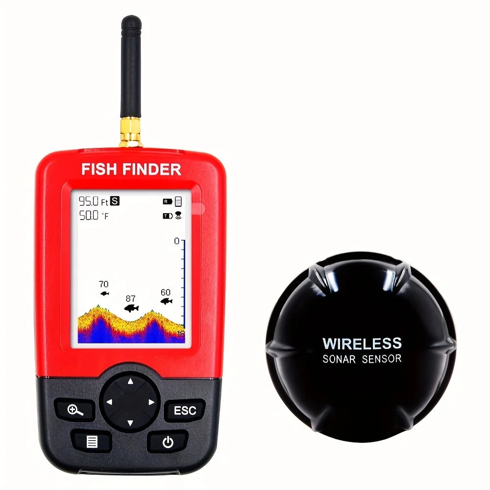 Sonar De Pêche USB Détecteur De Poisson Rouge — photo 2