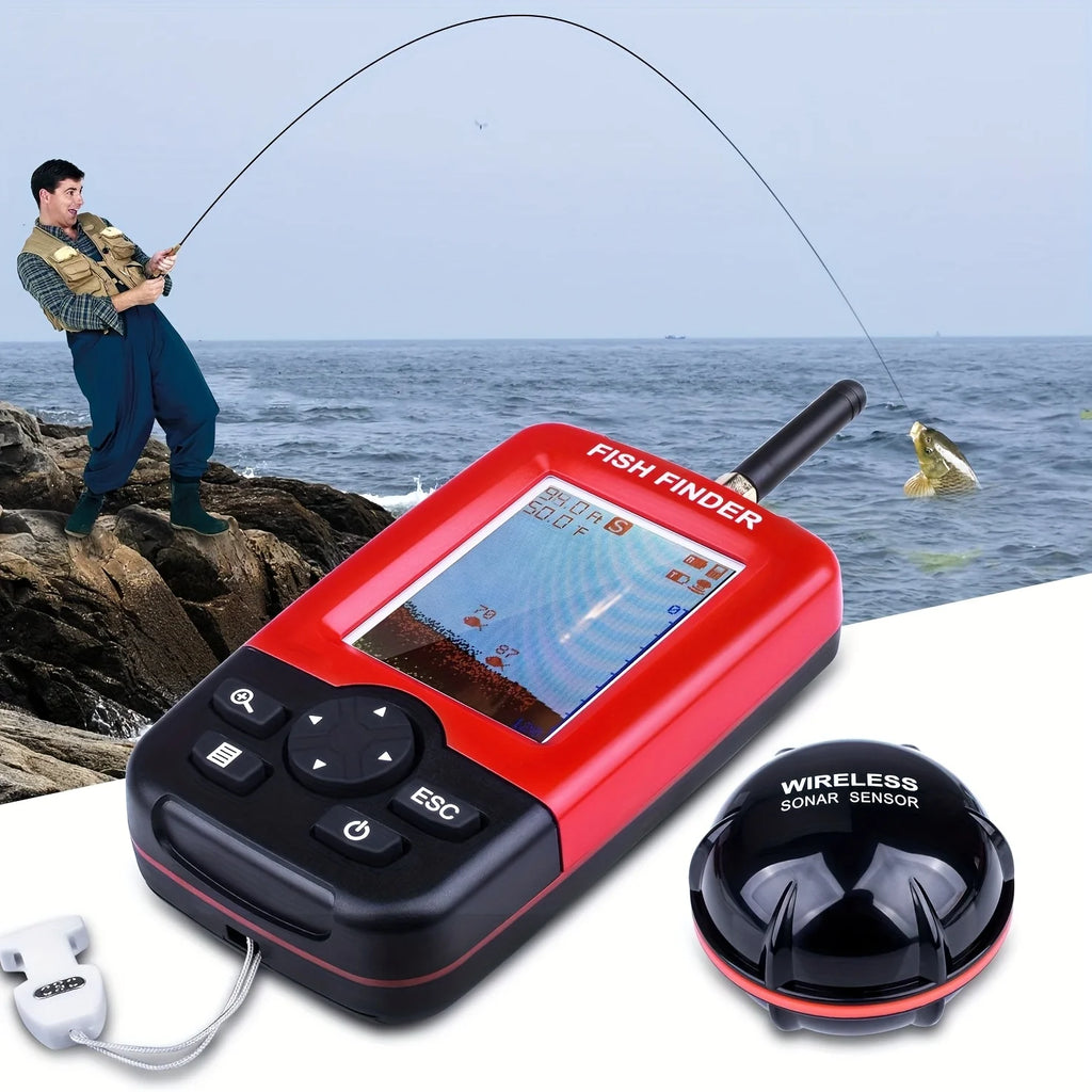 Sonar De Pêche USB Détecteur De Poisson Rouge — photo 4