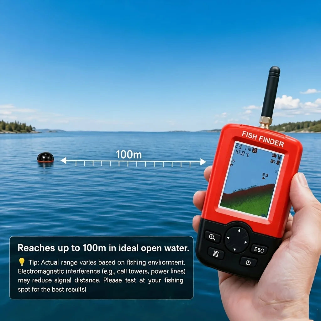 Sonar De Pêche USB Détecteur De Poisson Rouge — photo 7