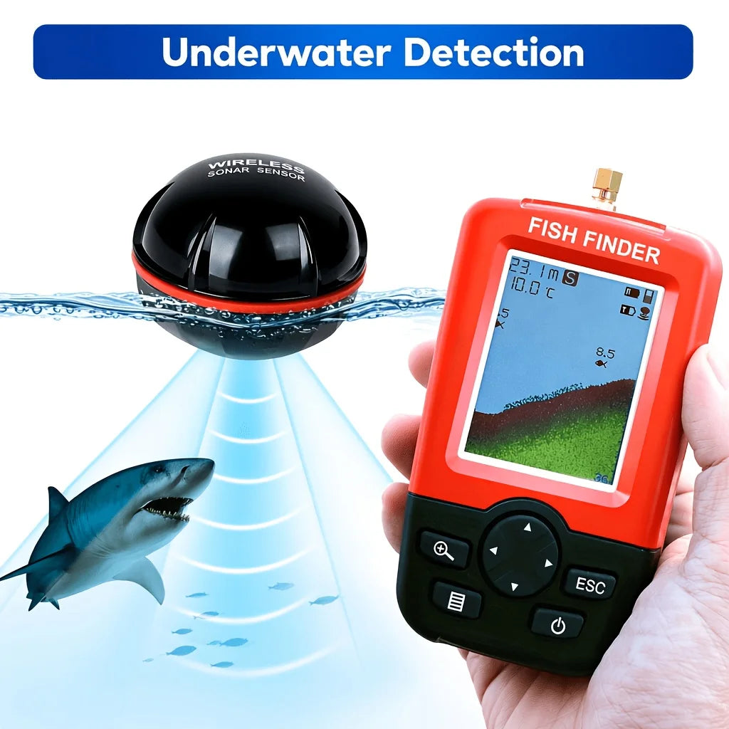 Sonar De Pêche USB Détecteur De Poisson Rouge — photo 8