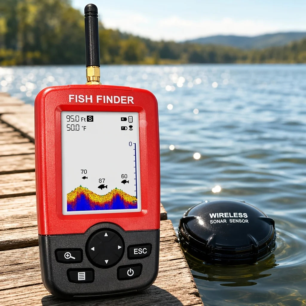 Sonar De Pêche USB Détecteur De Poisson Rouge — photo 9