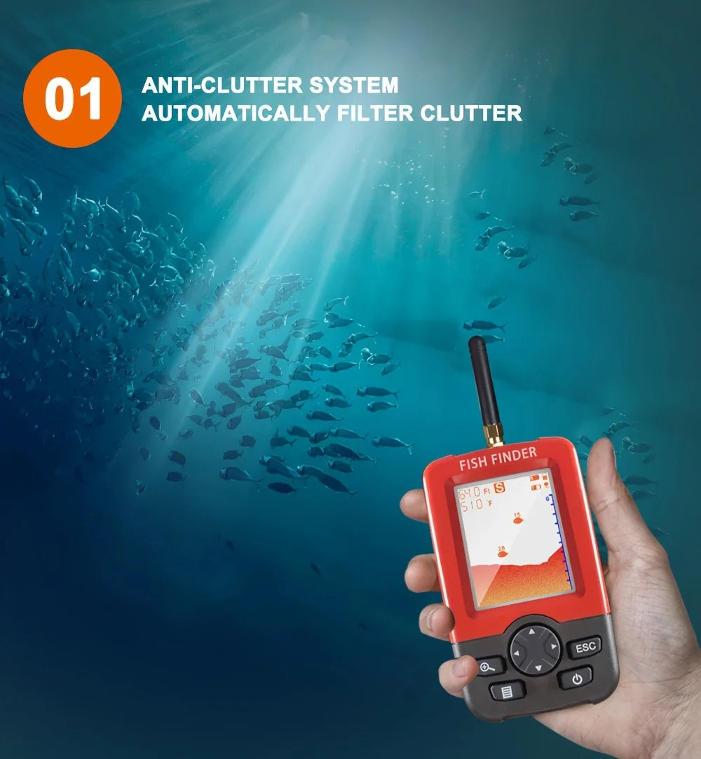 Sonar De Pêche USB Détecteur De Poisson Rouge — photo 10