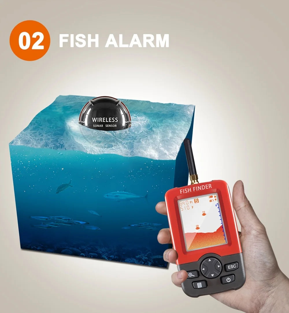 Sonar De Pêche USB Détecteur De Poisson Rouge — photo 11