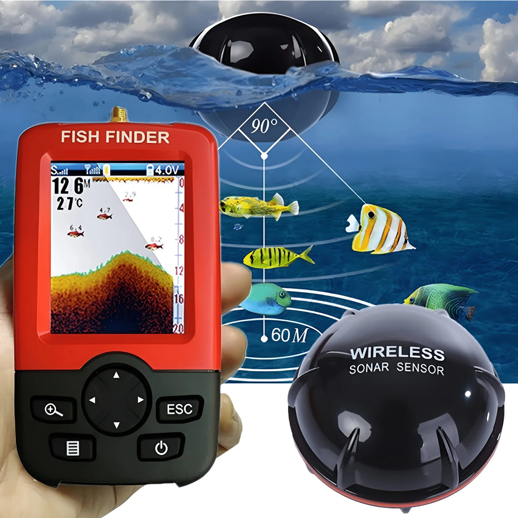 Sondeur De Poisson Intelligent Sans Fil Portable