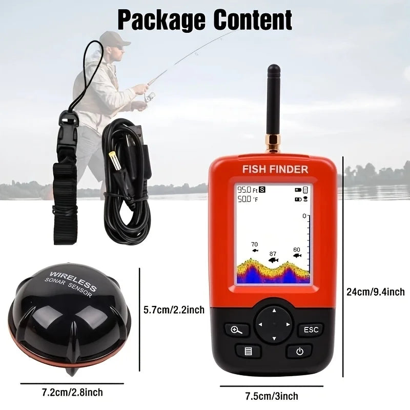 Sondeur De Poisson Intelligent Sans Fil Portable — photo 7