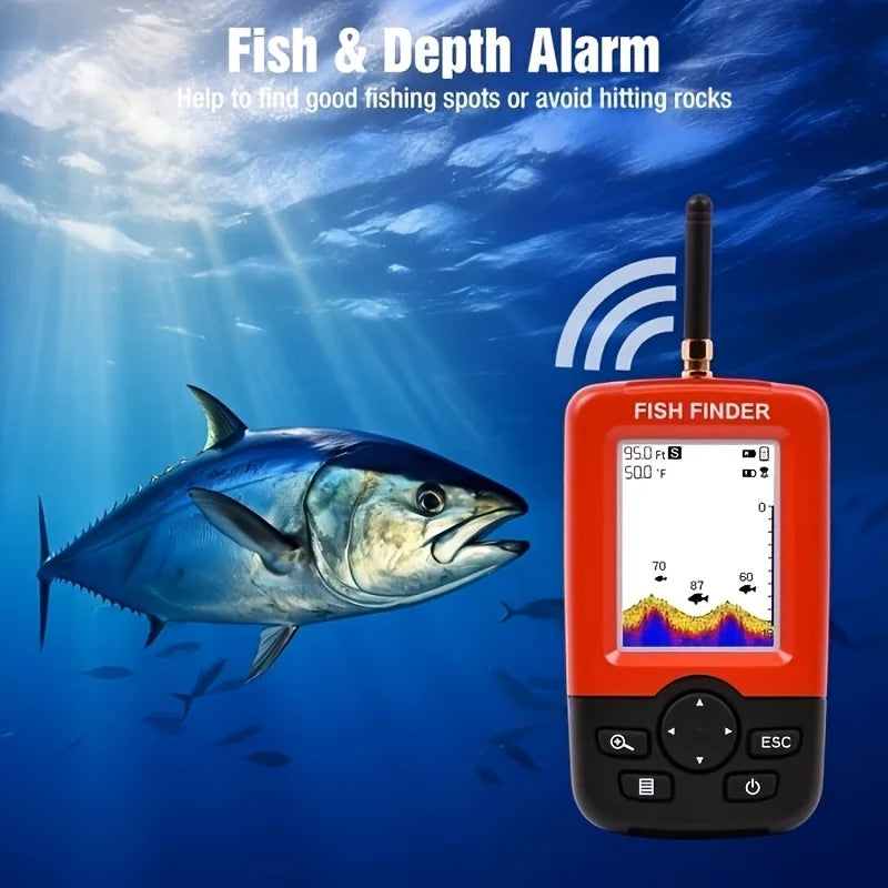 Sondeur De Poisson Intelligent Sans Fil Portable — illustration 3 Image
