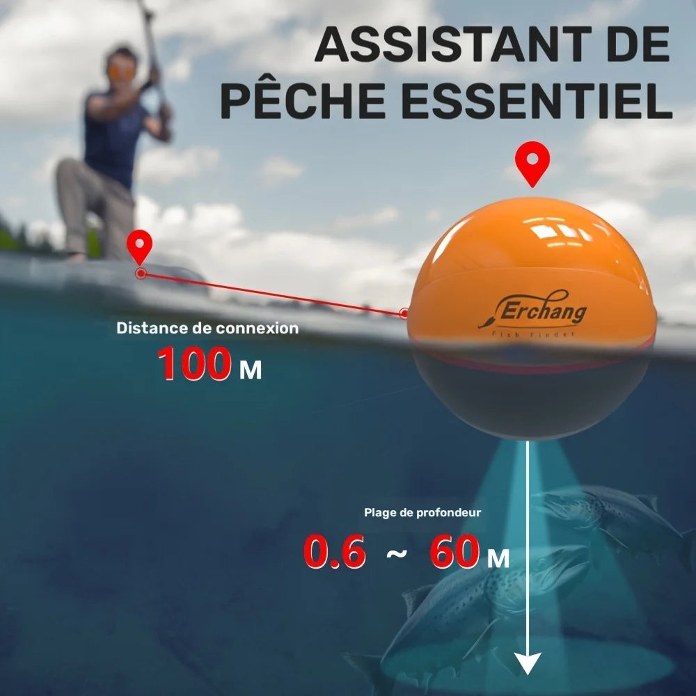 Sondeur de Poisson Wifi Sans Fil Double Fréquence — photo 5