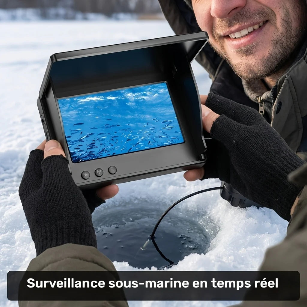 Sondeur de Poissons avec Écran HD 4,3 Pouces — photo 4
