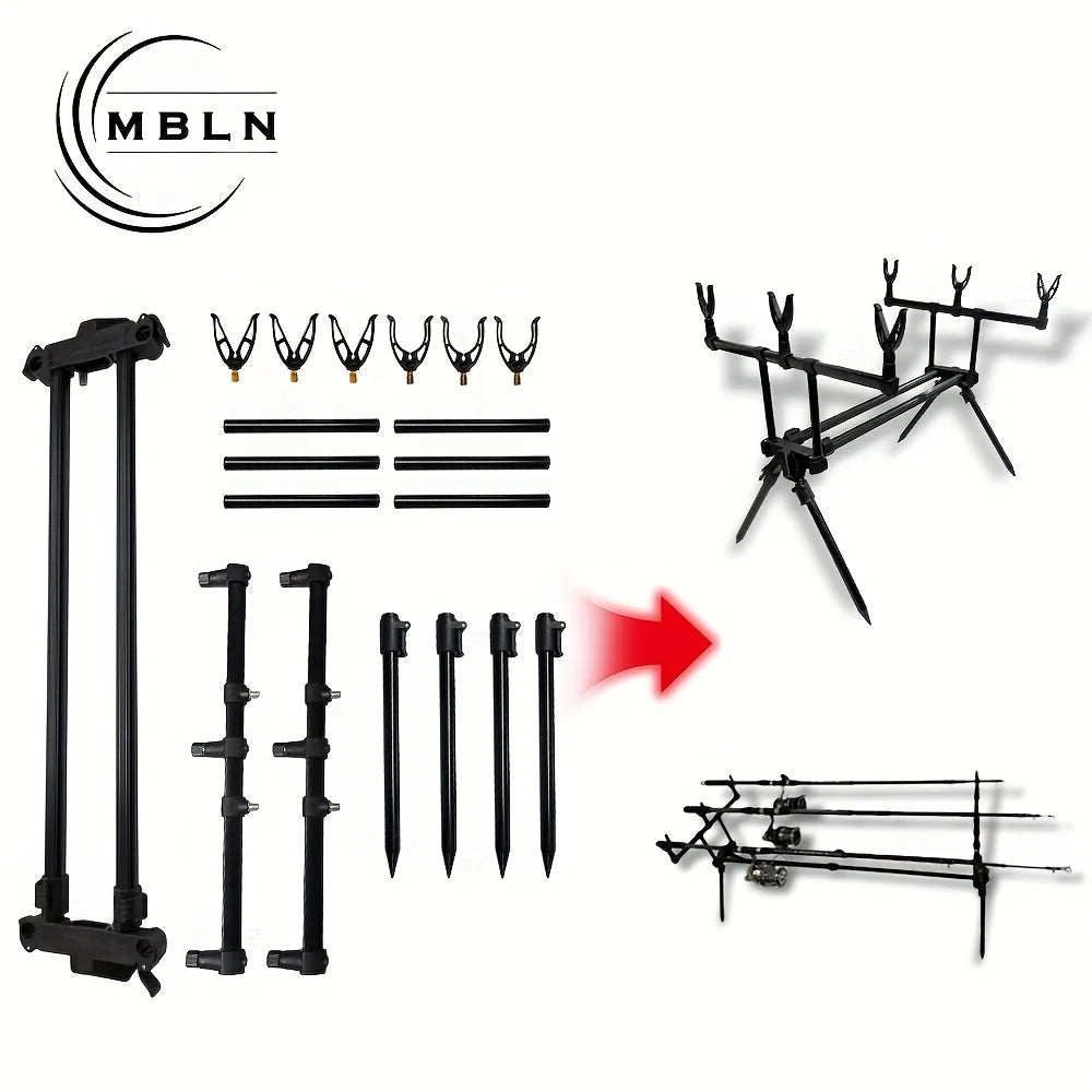 Support De Canne À Carpe Réglable En Aluminium — photo 8