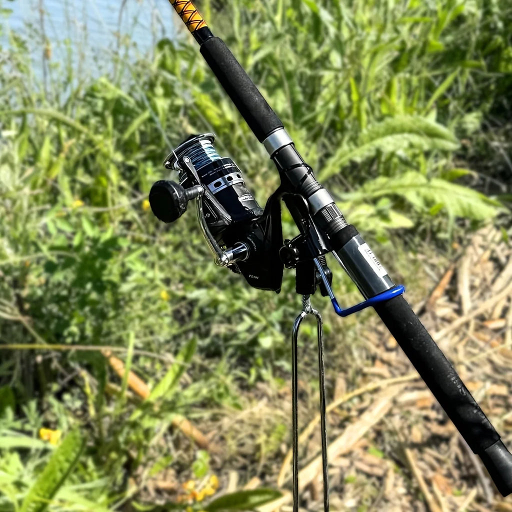 Support de Canne à Pêche Surélevé Antidérapant en Acier Inoxydable — photo 2