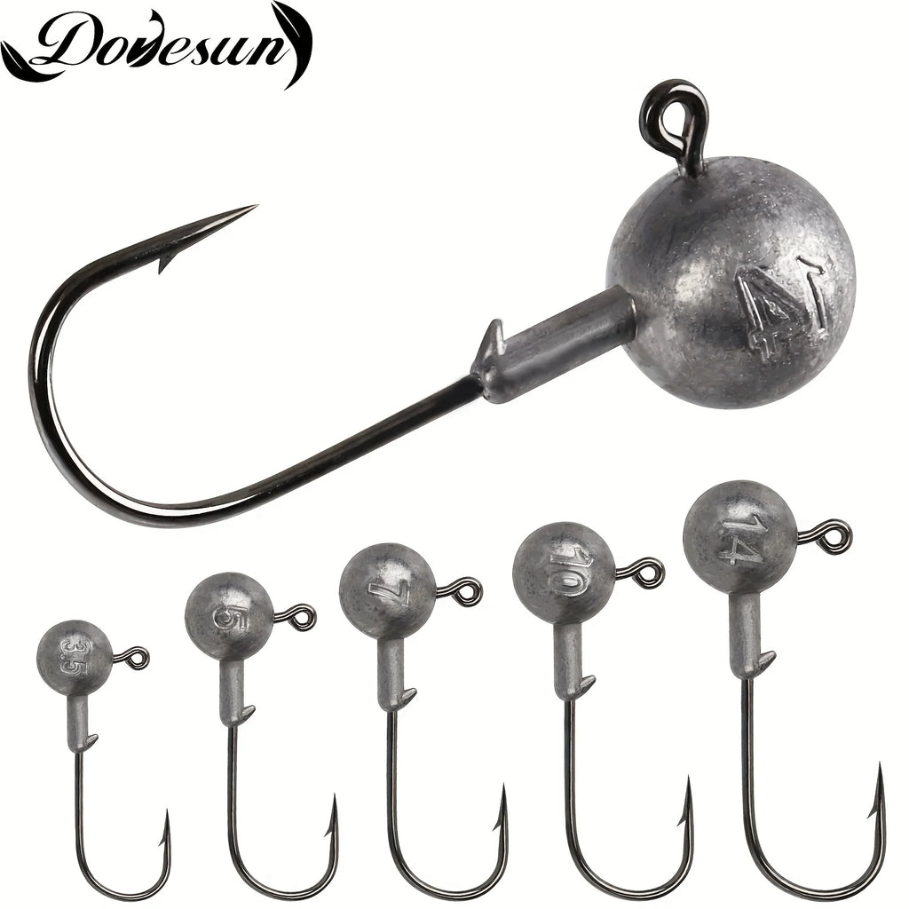 Têtes De Jig Non Peintes Pour Pêche