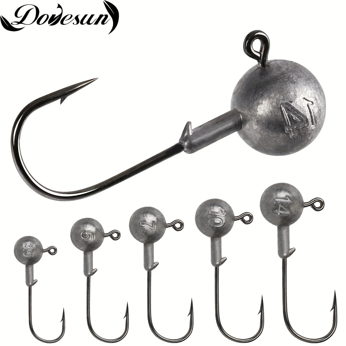 Têtes De Jig Non Peintes Pour Pêche