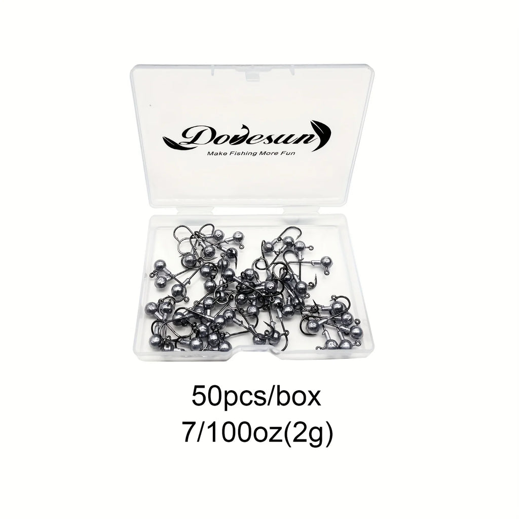 Têtes De Jig Non Peintes Pour Pêche — 50 Pièces 2 g (1/14 Oz), photo 10