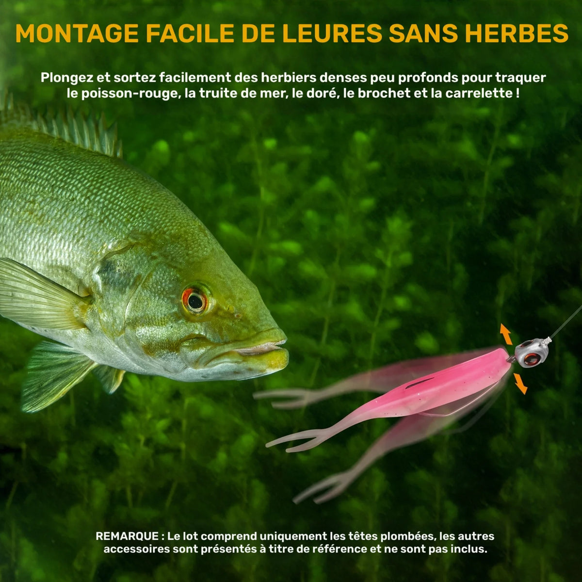 Têtes de Jig Swimbait Pour Pêche Texas Rig — photo 5