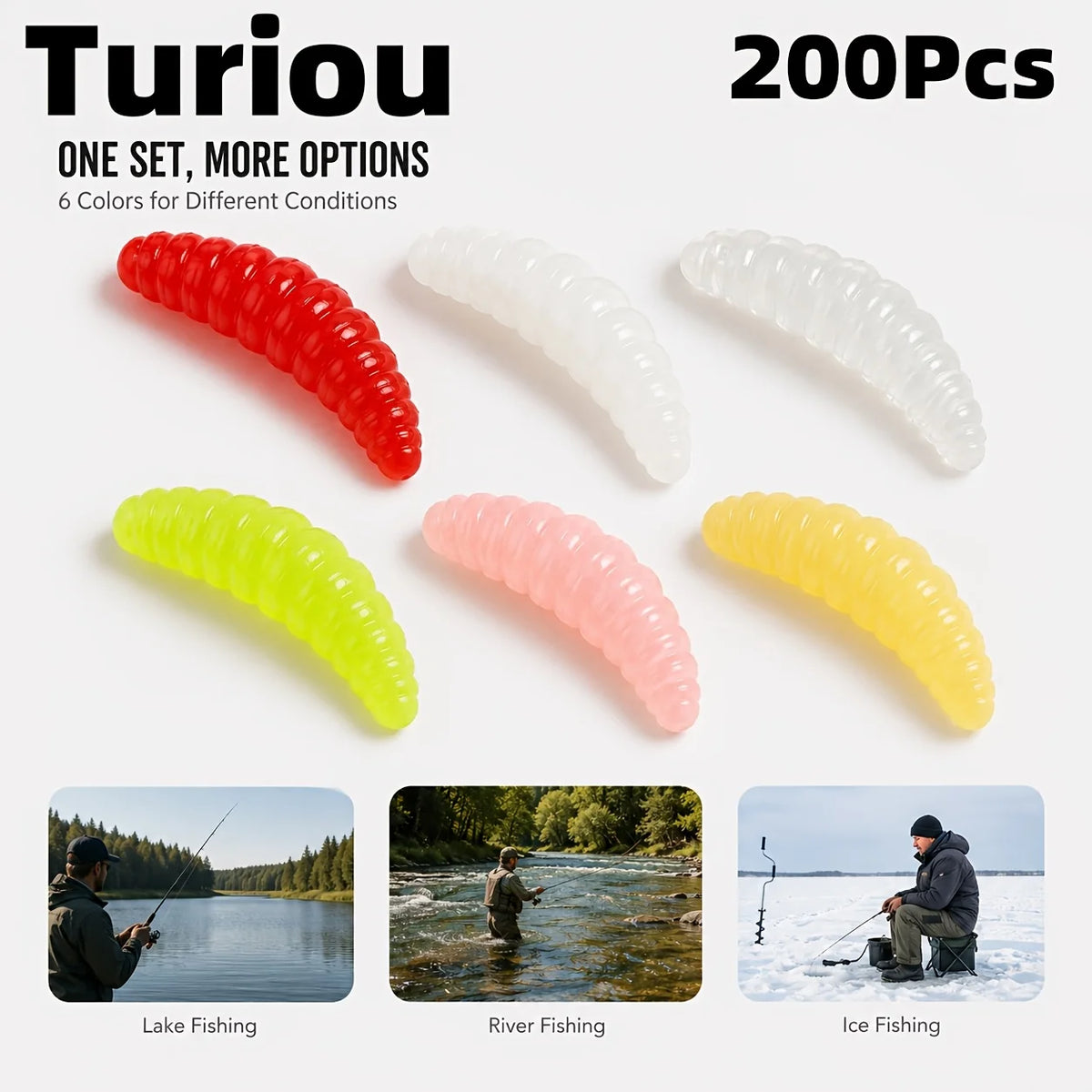 Ver Souple TPE 2 Cm Pour Pêche