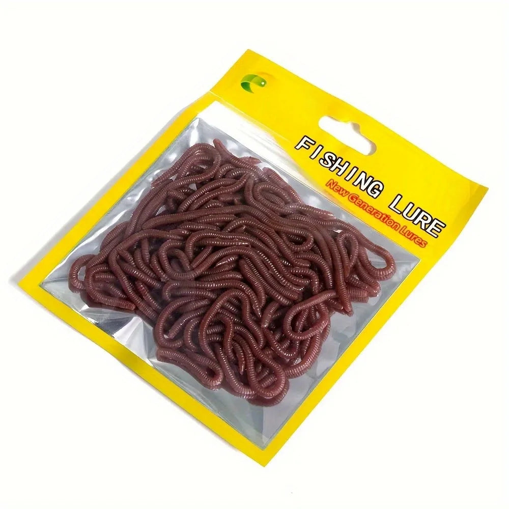 Vers Souples Rouges pour Pêche
