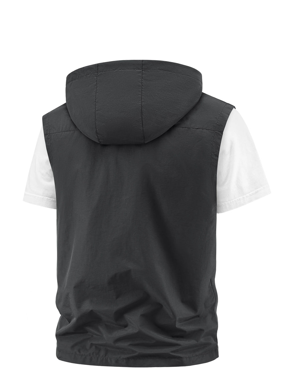 Veste Sans Manches À Capuche Cargo Légère — photo 10