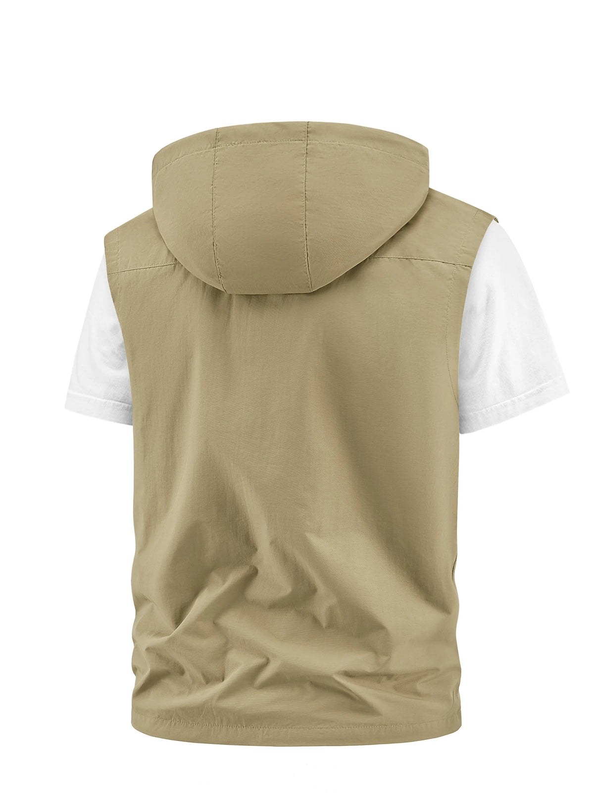 Veste Sans Manches À Capuche Cargo Légère — illustration 1 Image